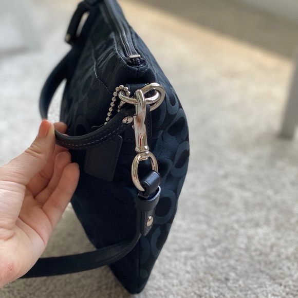 COACH Convertible Black Crossbody Handbag - Picture 16 of 16